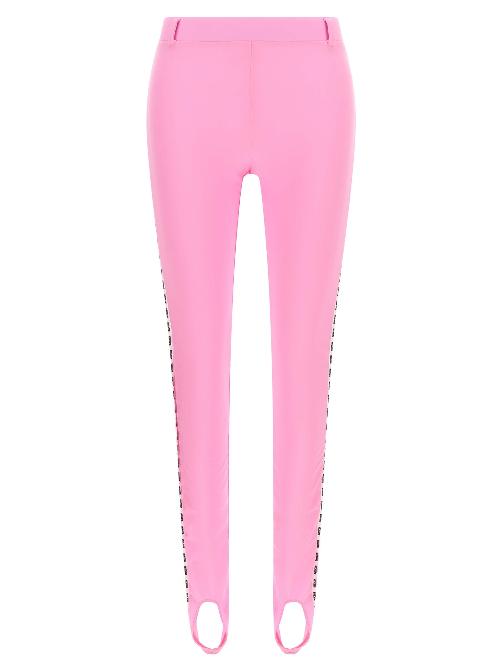 Activewear Leggings by Moschino for women in polyamide multicolor & pink features an ergonomic leggings with , highlighting a ergonomic and long for a premium, high-performance look.