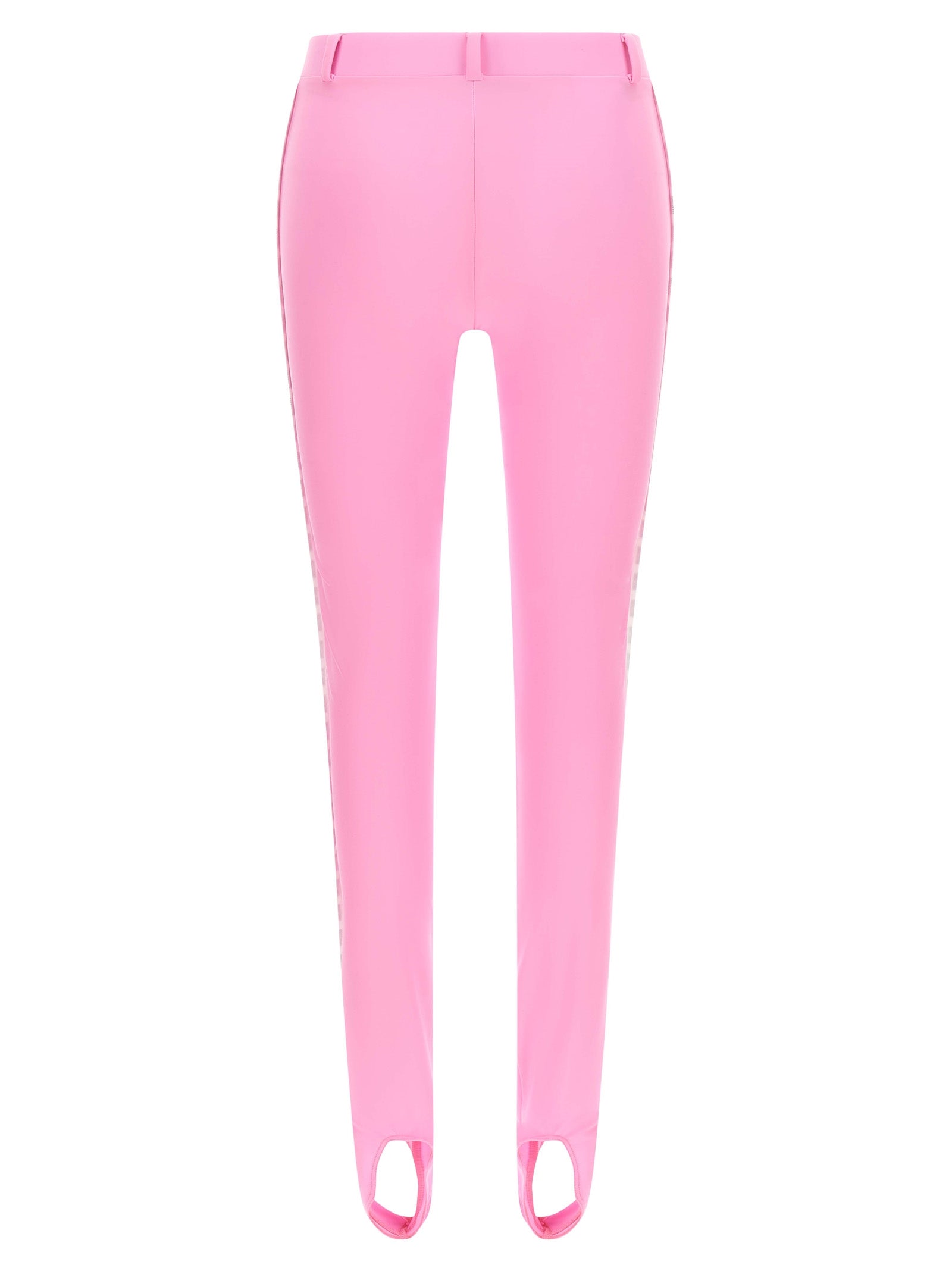 Activewear Leggings by Moschino for women in polyamide multicolor & pink features a sporty leggings with a and long, showcasing a sporty silhouette enhanced by innovative .