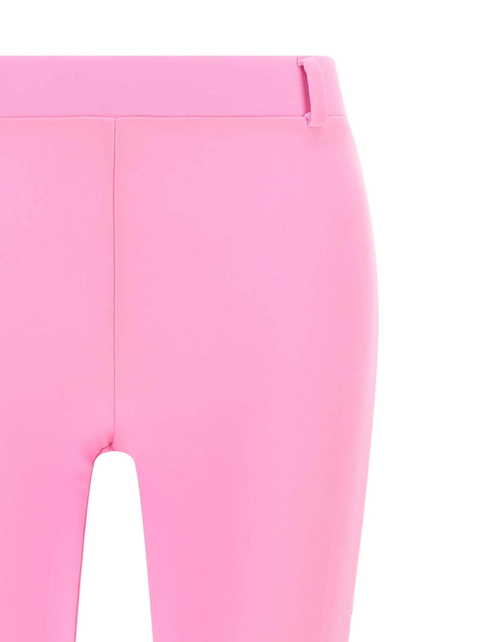 Activewear Leggings by Moschino for women in polyamide multicolor & pink features a contemporary silhouette, showcasing advanced with a contemporary leggings, long, and .