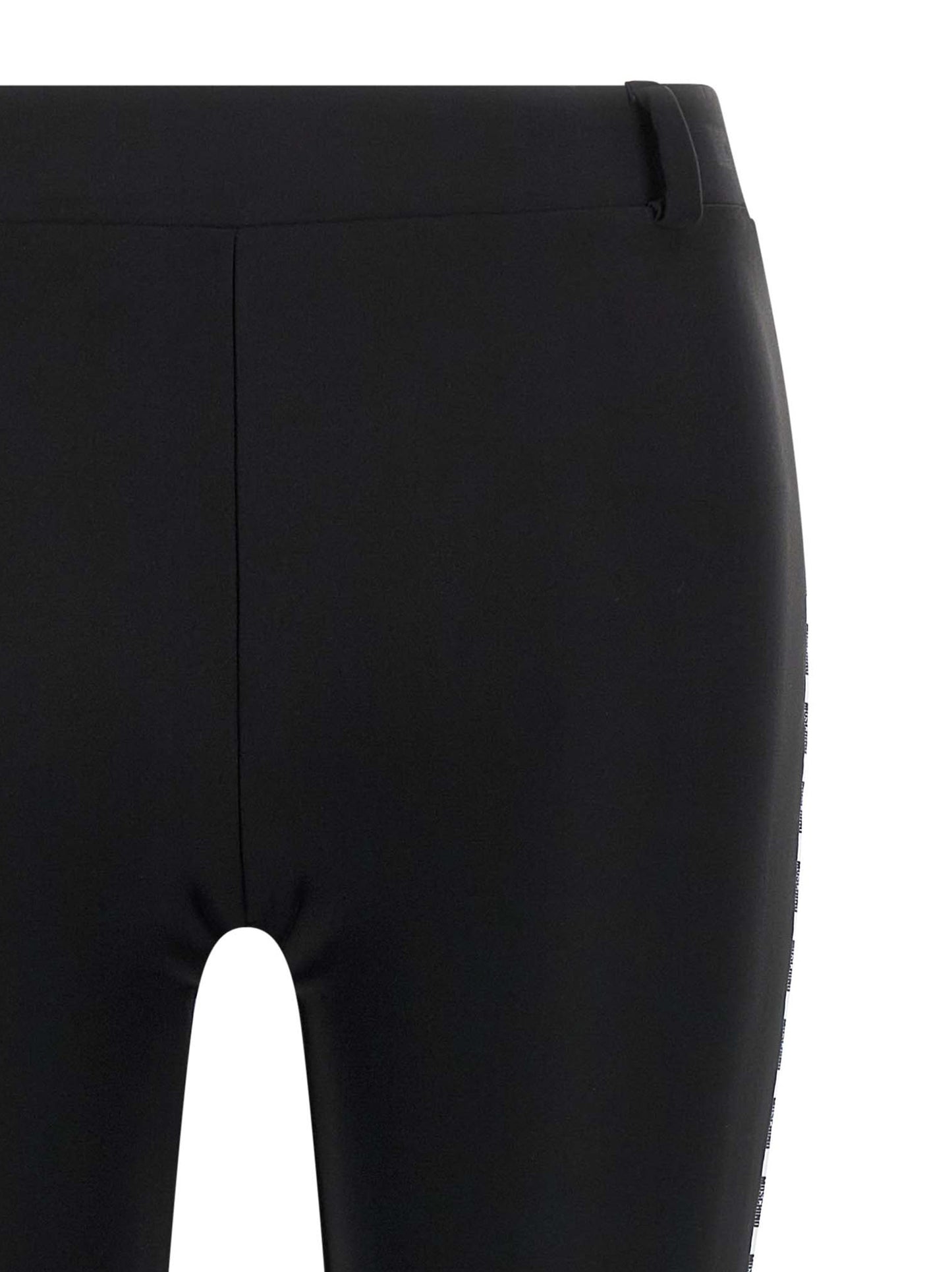 Activewear Leggings by Moschino for women in polyamide bicolour & black features an streamlined leggings and with a long cut, beautifully enhanced by performance-driven .