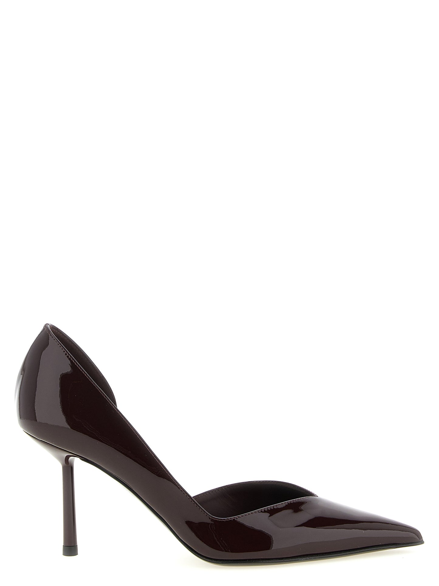 This High-Heel Stiletto Pumps Heels by LE SILLA for women in patent calfskin leather cherry & multicolor presents a effortlessly chic silhouette from the Play Women's Patent Calfskin Leather High-Heel Stiletto Pumps Heels collection, featuring a effortlessly chic stiletto high-heel and effortlessly chic .