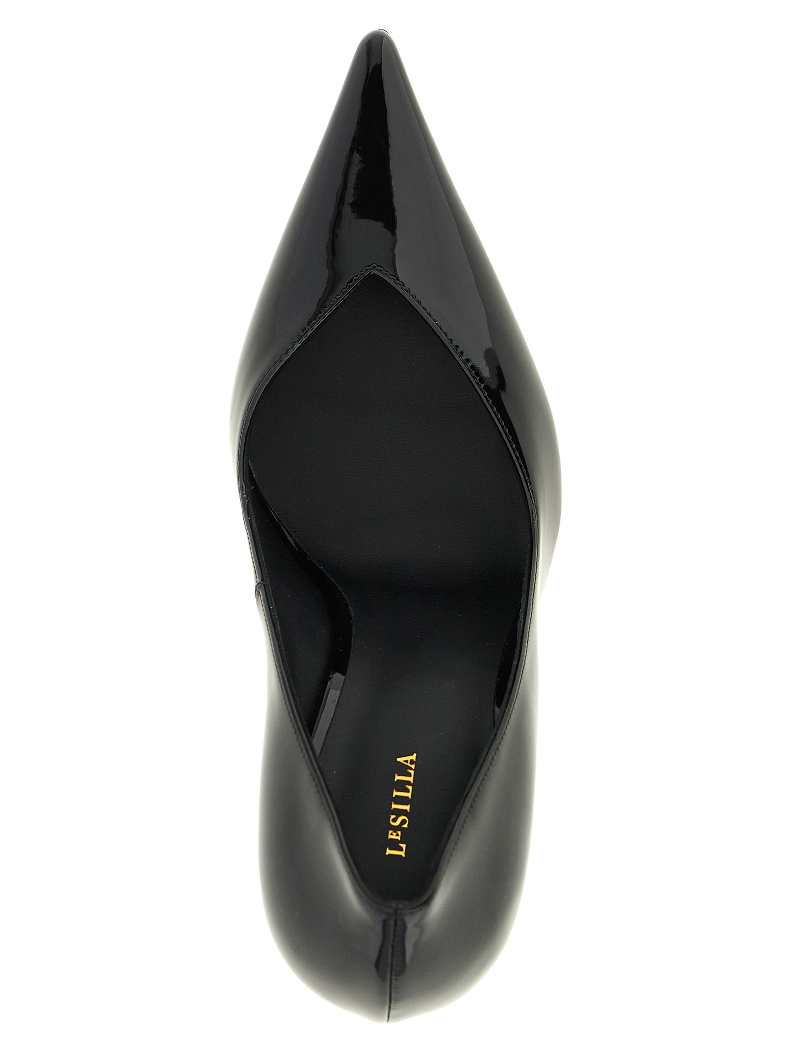 High-Heel Stiletto Pumps Heels by LE SILLA for women in polyethylene & vinyl black showcases a exquisite silhouette, perfectly accentuating Women's Polyethylene & Vinyl High-Heel Stiletto Pumps Heels with a exquisite stiletto high-heel and exquisite .