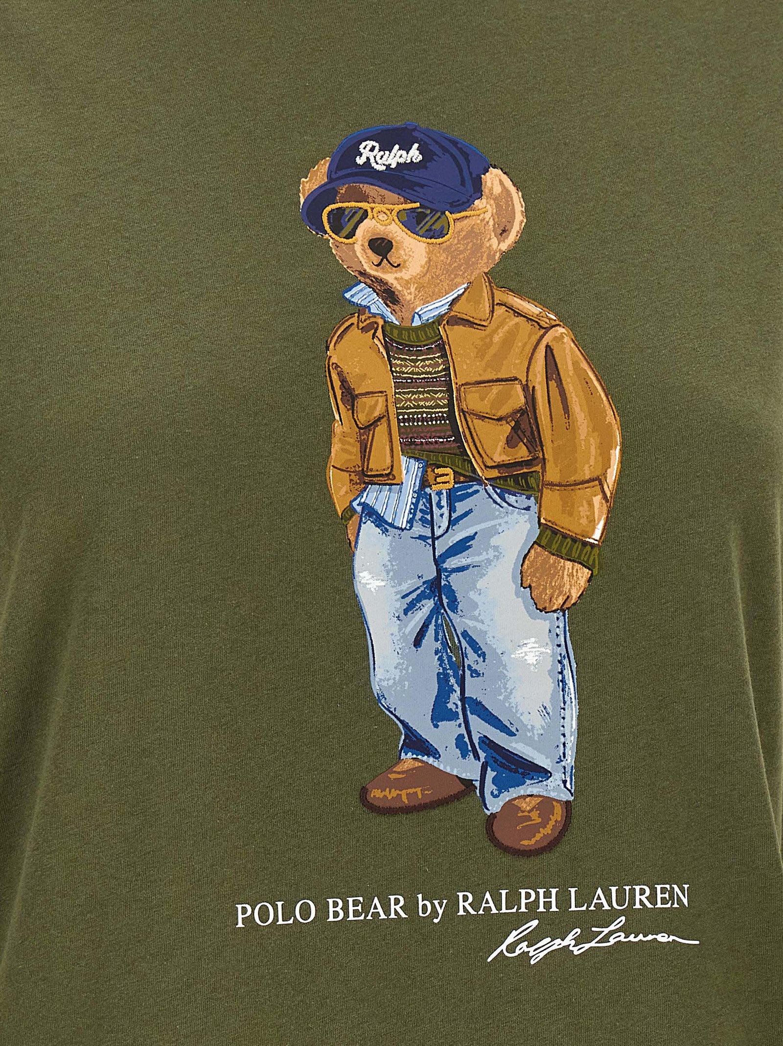 Polo Shirt by Polo Ralph Lauren for women in denim cotton bicolour, signature & print features a eye catching silhouette, showcasing a refined and for a eye catching finish.