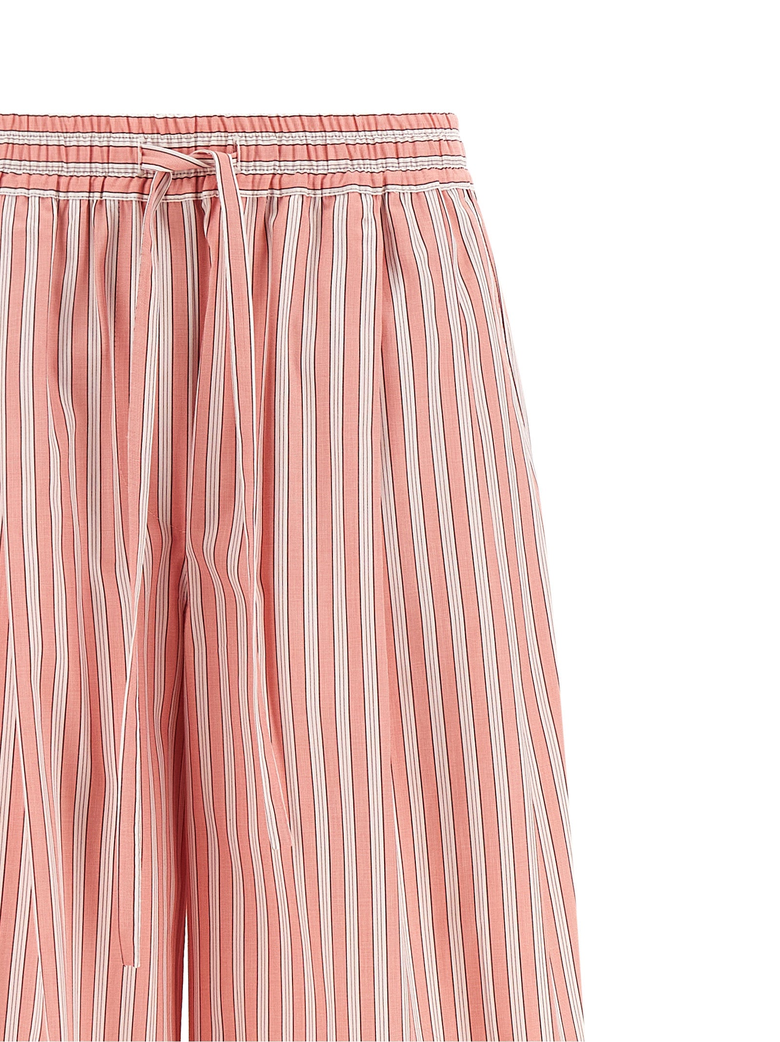 This Pajamas by Dolce & Gabbana for women in cotton & silk multicolor, pink & striped features an encompassing silhouette, showcasing the refined craftsmanship of the Women's Cotton & Silk Pajamas collection with an encompassing finish.