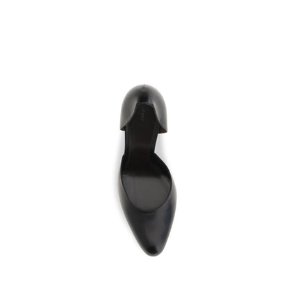 High-Heel Stiletto Pumps Heels by The Row for women in leather and black & brown showcases a effortlessly elegant silhouette as Women's Leather High-Heel Stiletto Pumps Heels, featuring a effortlessly elegant stiletto high-heel and a effortlessly elegant pointed toe style for an elegant look.