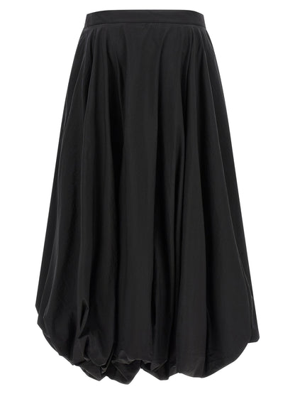 Skirt by Y-3 for women in polyamide gradient, black, signature & striped features an tailored silhouette, artfully capturing the essence of Women's Polyamide Mini Skirt in a sophisticated mini.