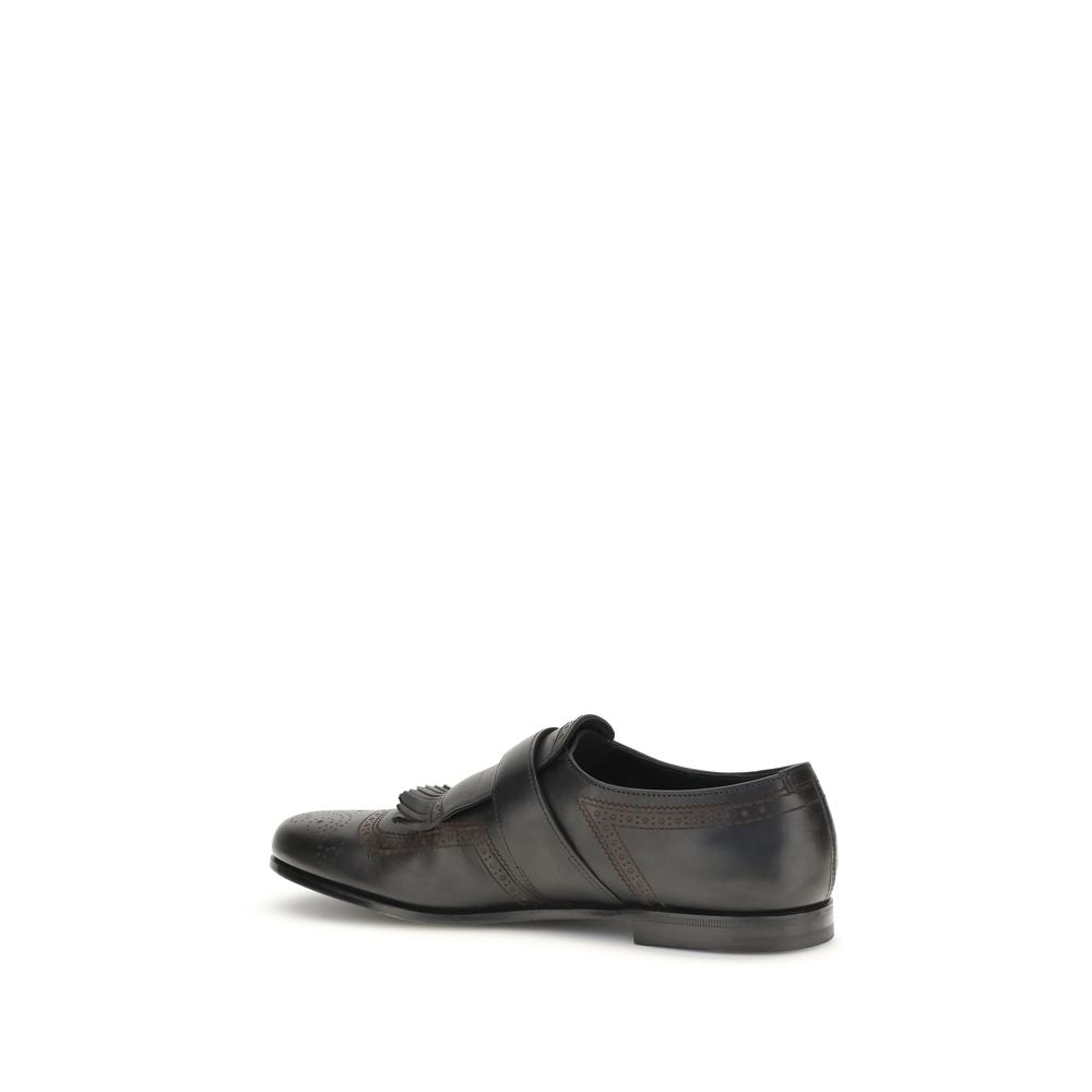 Loafer Slip-On Shoes by Church's for men in bos taurus calf leather & wool black & houndstooth showcases a timeless silhouette from the Men's Bos Taurus Calf Leather & Wool Loafer Slip-On Shoes collection, featuring a timeless and for a timeless finish.