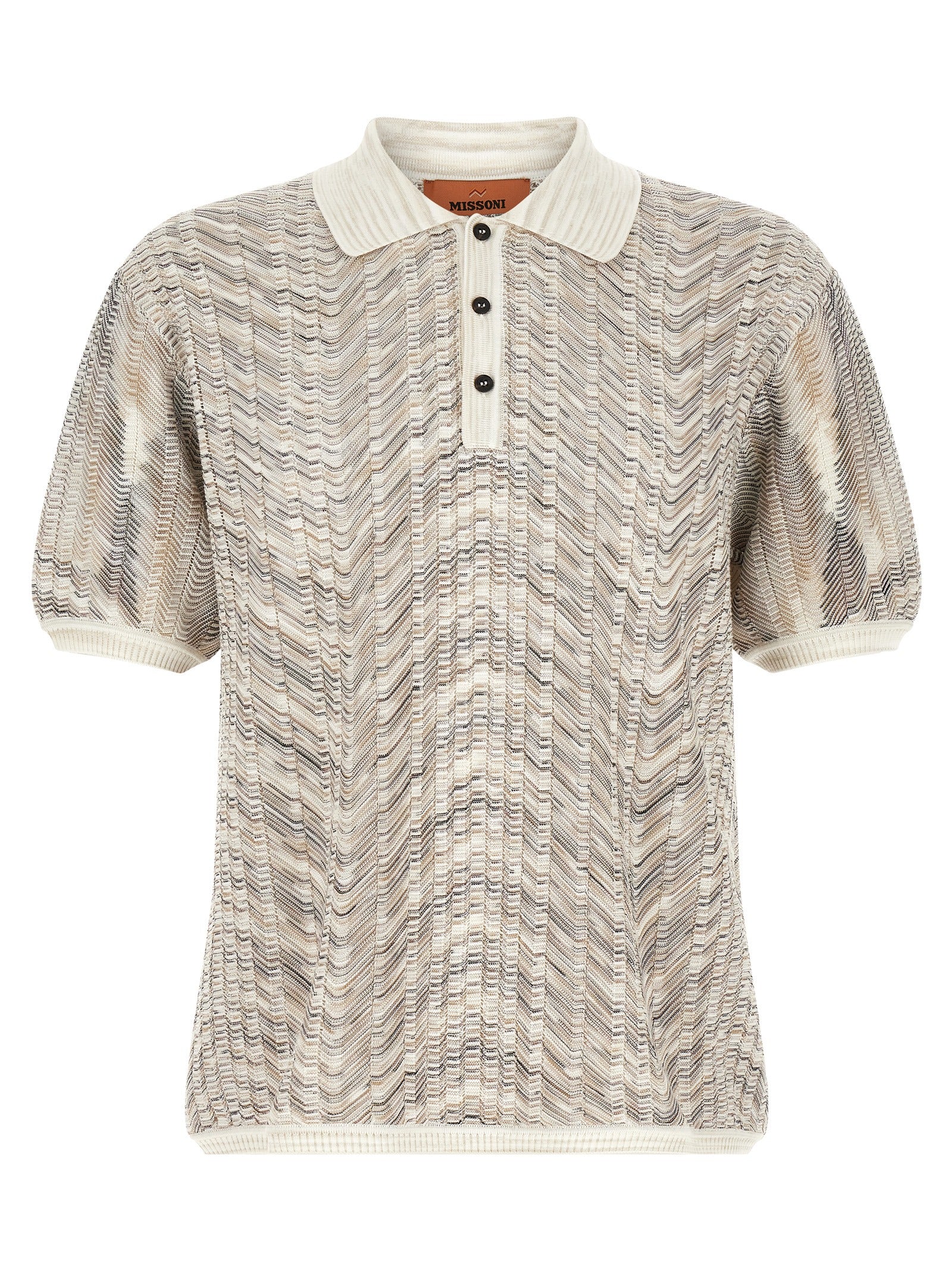 Cardigan by Missoni for men in viscose cotton multicolor & patterned presents a textural silhouette, artfully finished with a textural and for a sophisticated, textural look.