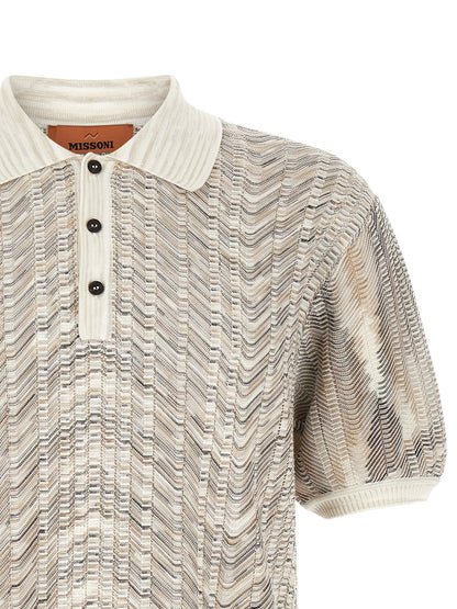 Cardigan by Missoni for men in viscose cotton multicolor & patterned features a nuanced silhouette with a refined and nuanced detailing for a sophisticated look.