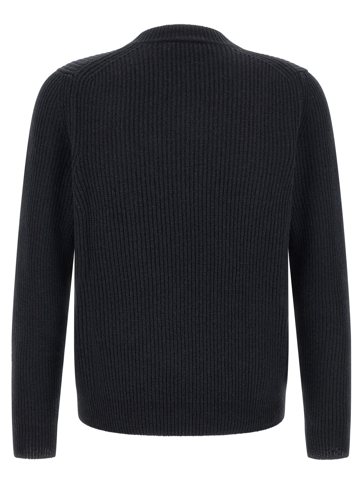 Cardigan by ZANONE for men in virgin wool navy features a nuanced silhouette with a refined and nuanced detailing for a sophisticated look.
