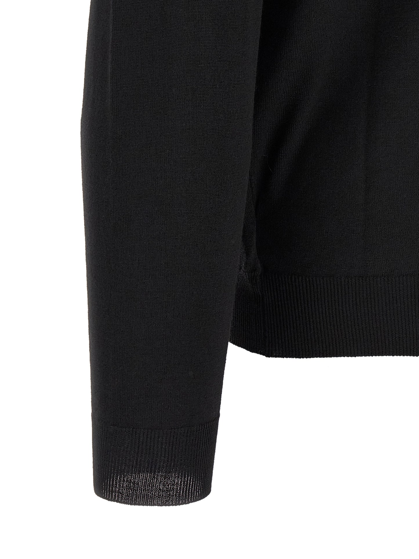 Polo Shirt by ZANONE for men in polyamide & virgin wool black features a eye catching silhouette, showcasing a refined and for a eye catching finish.