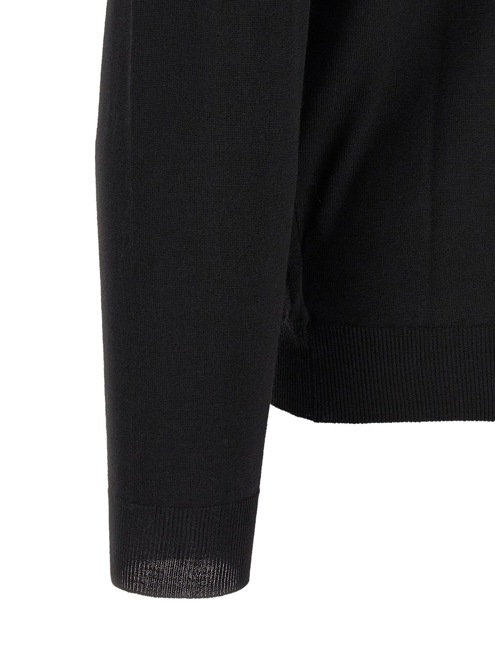 Polo Shirt by ZANONE for men in polyamide & virgin wool black features a eye catching silhouette, showcasing a refined and for a eye catching finish.