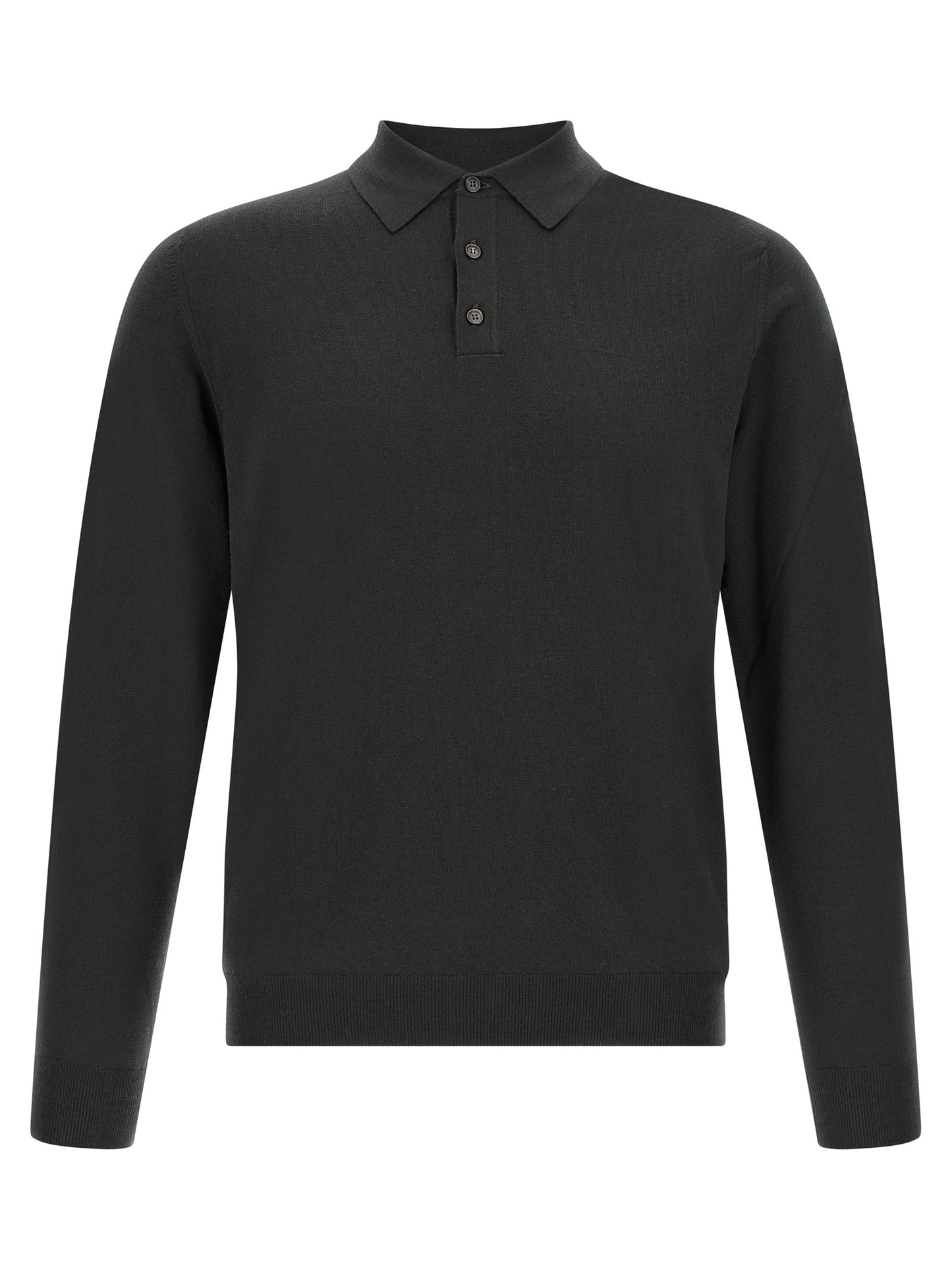 Polo Shirt by ZANONE for men in polyamide & virgin wool bicolour & green features a eye catching silhouette, showcasing a refined and for a eye catching finish.