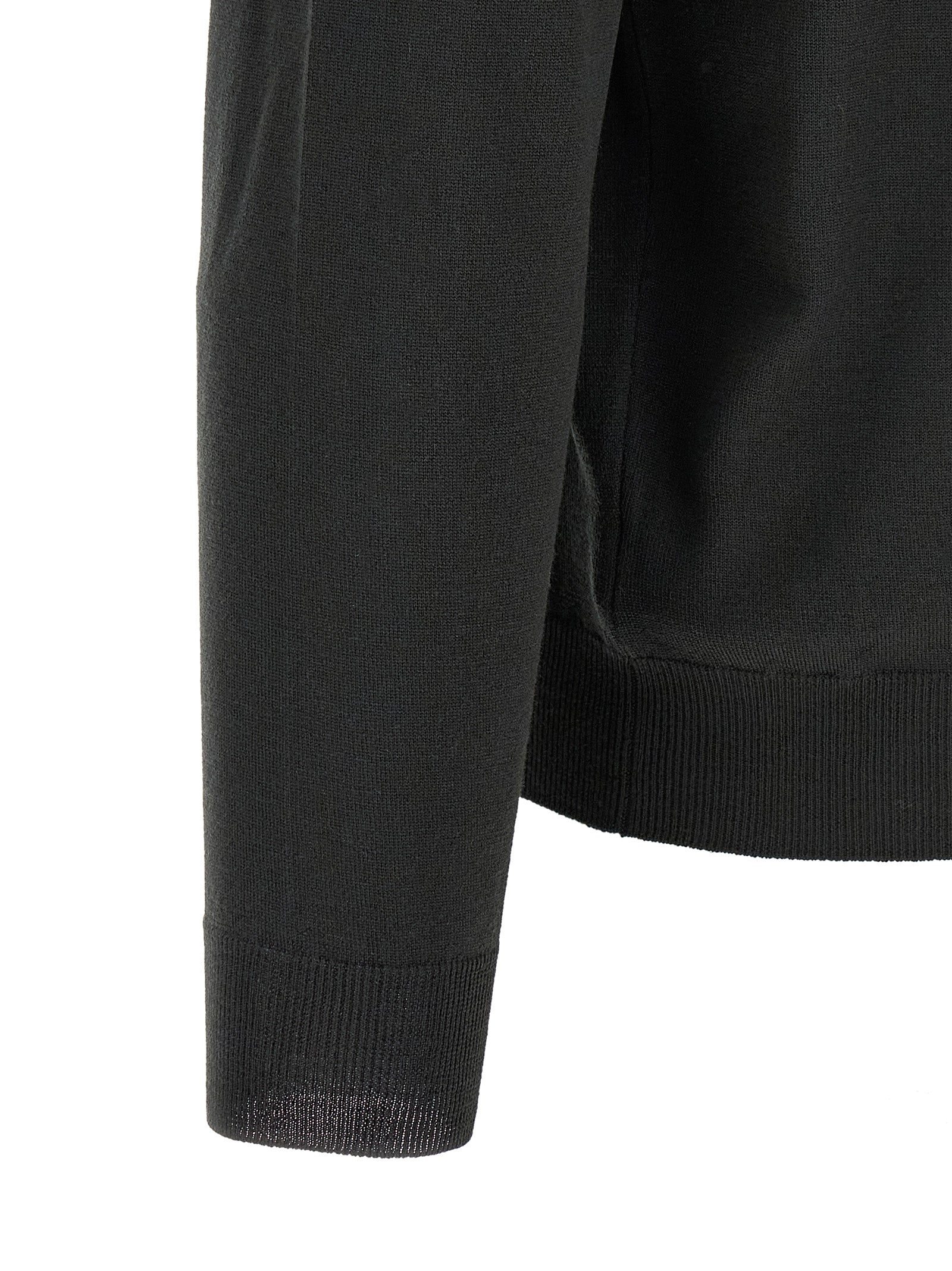 Polo Shirt by ZANONE for men in polyamide & virgin wool bicolour & green presents a sleek silhouette, featuring a refined and for a sleek finish.