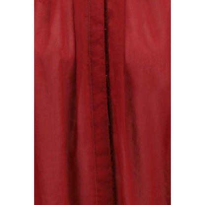 Blouse by Forte_Forte for women in cotton & silk multicolor features an architectural silhouette with a refined and elegant for a architectural look.