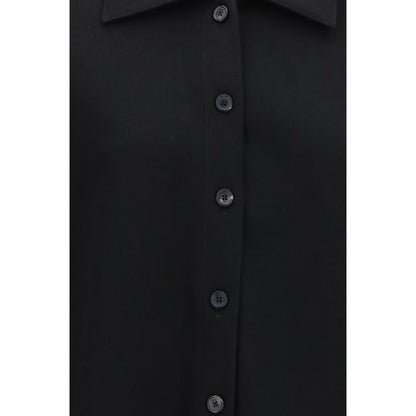 Shirt by Khaite for women in acetate & polyester black features an polished silhouette, showcasing a sophisticated and detail for a truly polished finish.