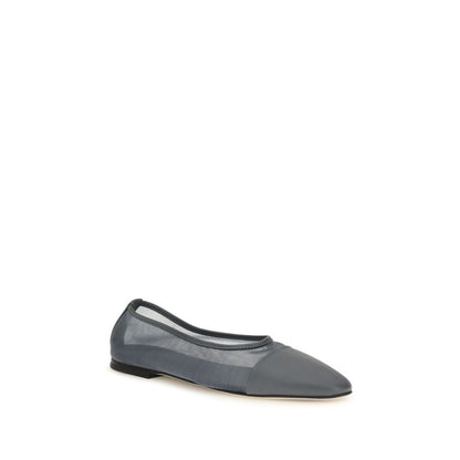 Ballet Flat Shoes by Dear Frances for women in bos taurus calf leather gray features an captivating silhouette, showcasing the captivating style of the Gala Women's Bos Taurus Calf Leather Ballet Flat Shoes with its distinct and refined almond toe style.