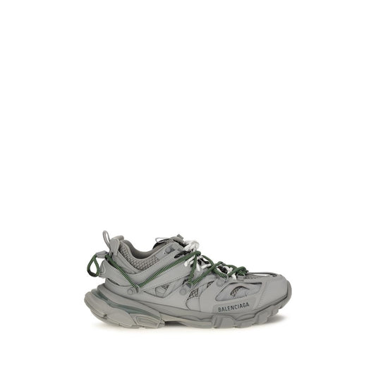 Athletic Sneakers by Balenciaga for men in polyester polyurethane & polyethylene gray showcases an impeccable silhouette, defined by an impeccable athletic style design that perfectly captures the essence of the Track Men's Athletic Polyester Polyurethane & Polyethylene Sneakers.