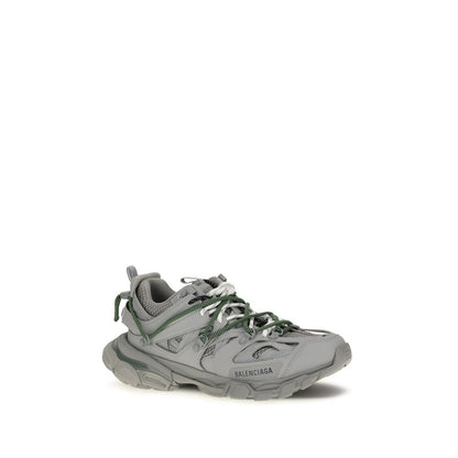 Athletic Sneakers by Balenciaga for men in polyester polyurethane & polyethylene gray features an timeless silhouette from the Track Men's Athletic Polyester Polyurethane & Polyethylene Sneakers collection, showcasing a timeless athletic style for a timeless look.