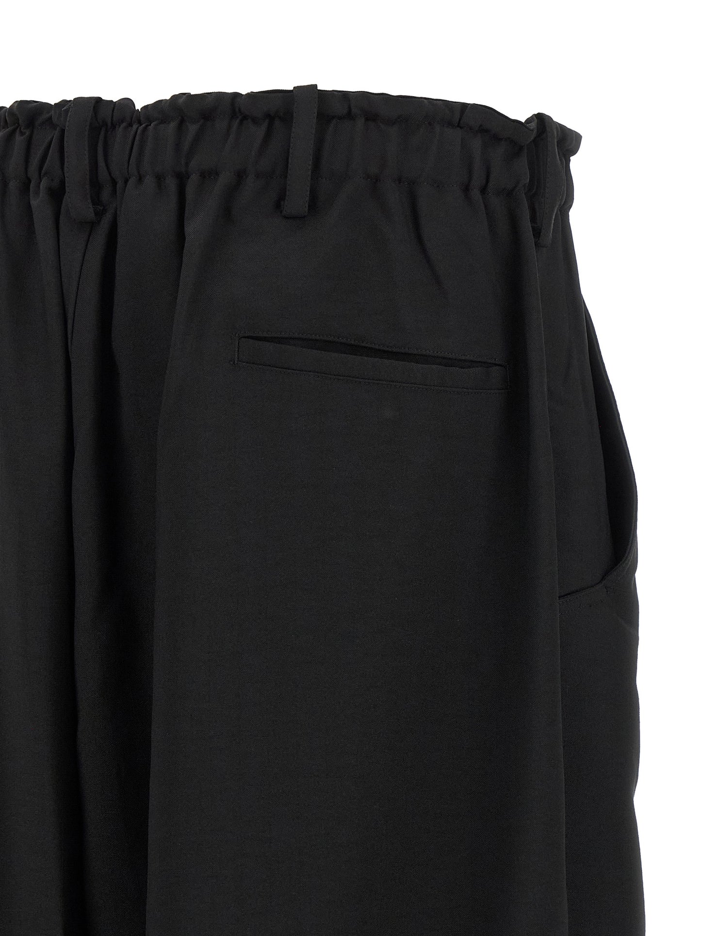 Cargo Pants by Y-3 for men in polyester black features a architectural with a architectural long and architectural .