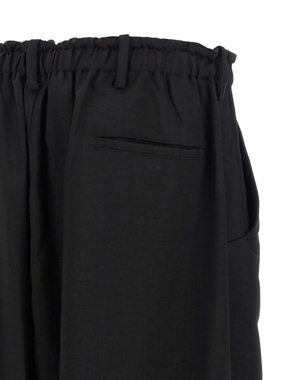 Cargo Pants by Y-3 for men in polyester black features a architectural with a architectural long and architectural .
