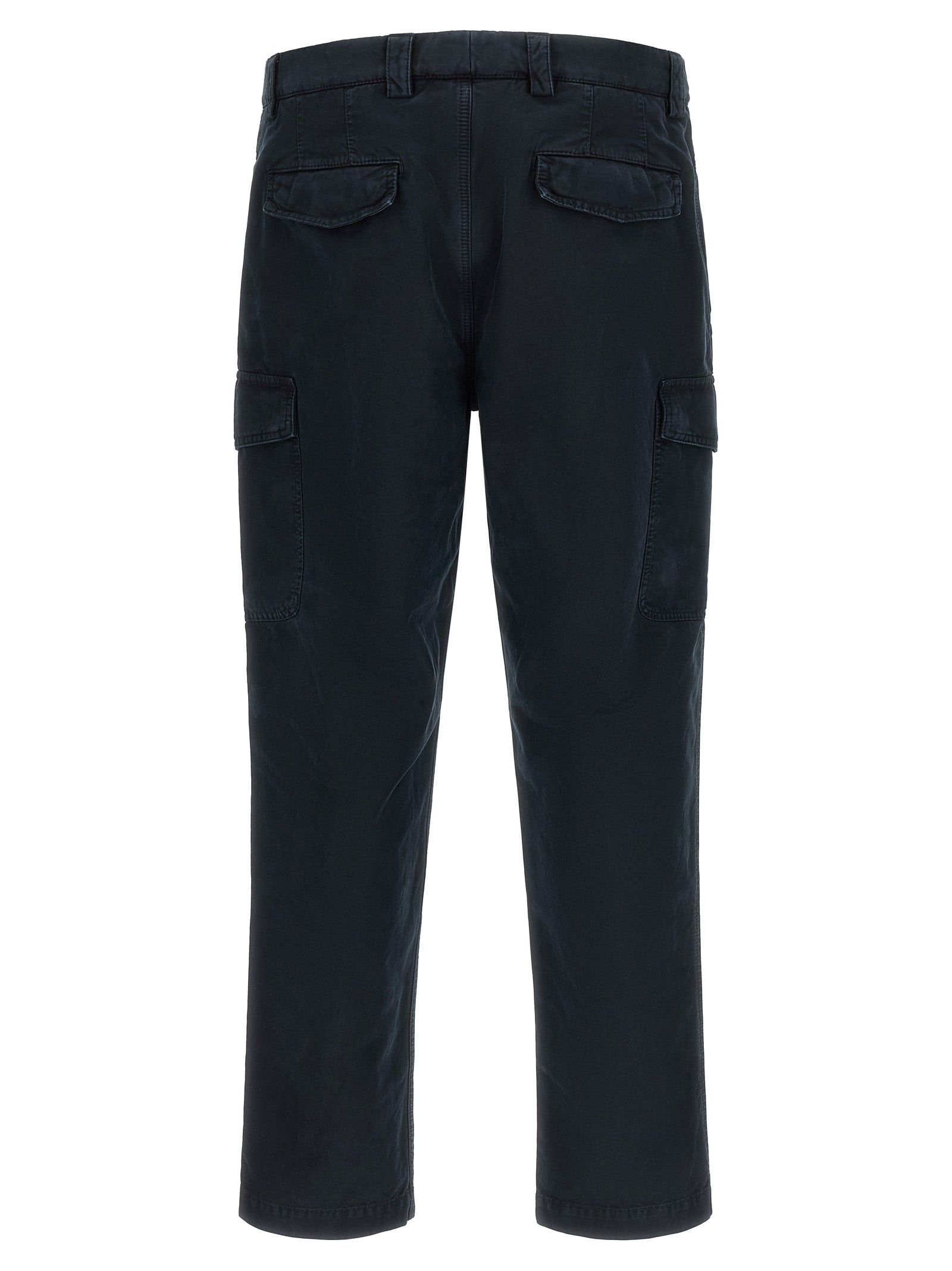 Cargo Pants by Brunello Cucinelli for men in cotton blue, horn & signature features a architectural straight-leg with a architectural long and architectural .