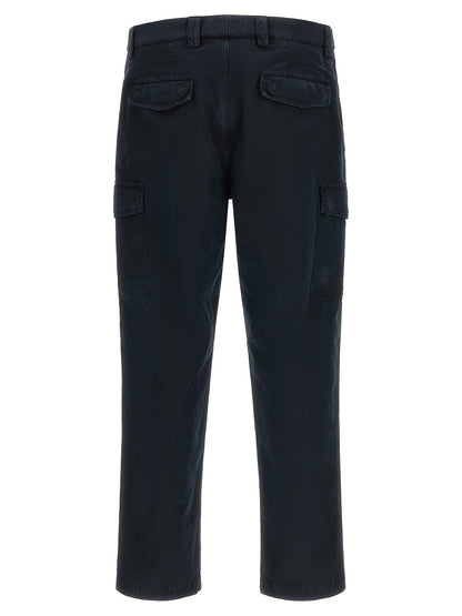 Cargo Pants by Brunello Cucinelli for men in cotton blue, horn & signature features a architectural straight-leg with a architectural long and architectural .