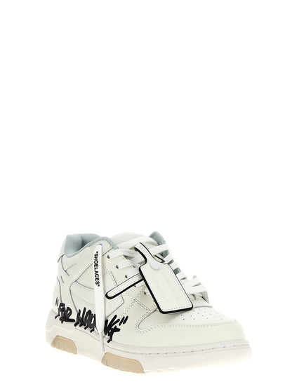 Sneakers by Off-White for men in polyester rubber leather bicolour, black, white & print features an versatile design from the Men's Fashion Polyester Rubber Leather Sneakers collection, highlighting a versatile fashion style for a premium, high-fashion look.