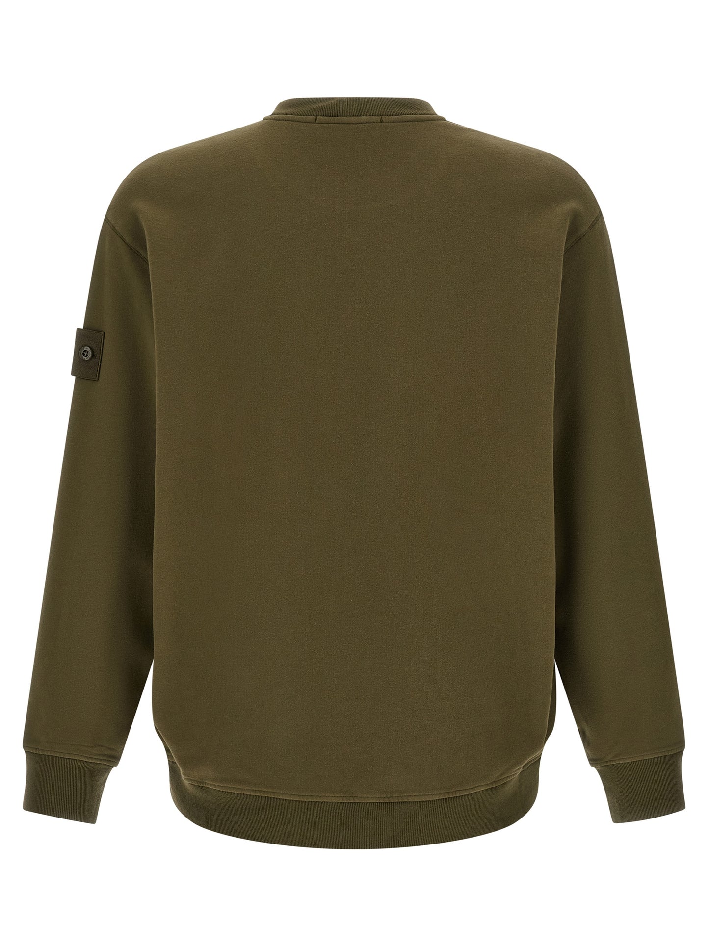 Stone Island Bicolor Cotton Sweatshirt