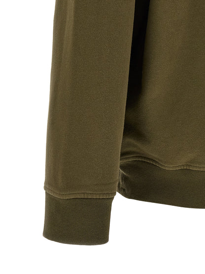 Stone Island Bicolor Cotton Sweatshirt