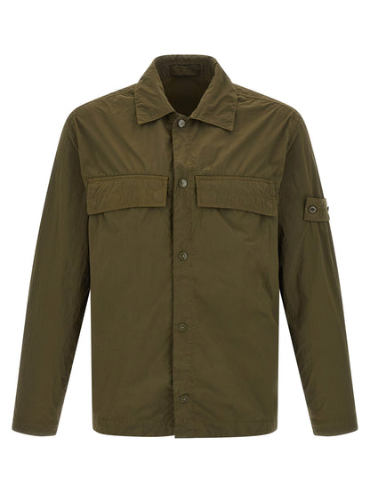 Stone Island Bicolor Polyamide Blouse