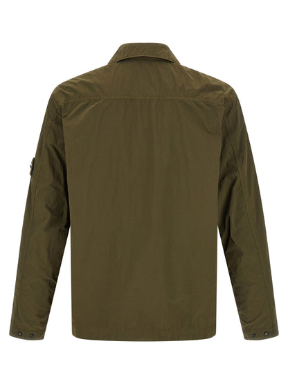Stone Island Bicolor Polyamide Blouse