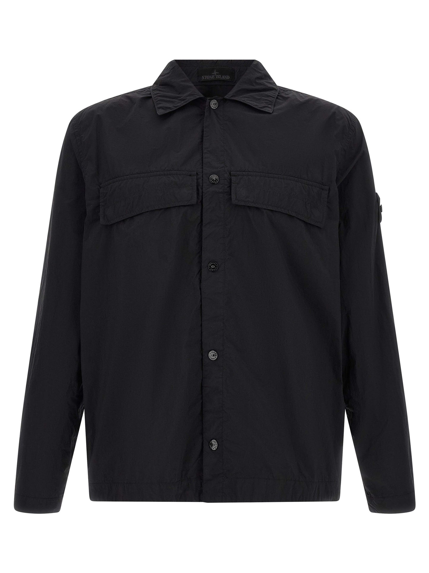 Stone Island Black Polyamide Blouse
