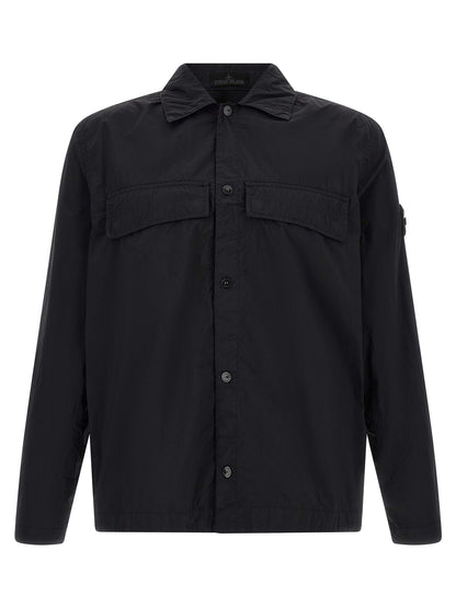 Stone Island Black Polyamide Blouse