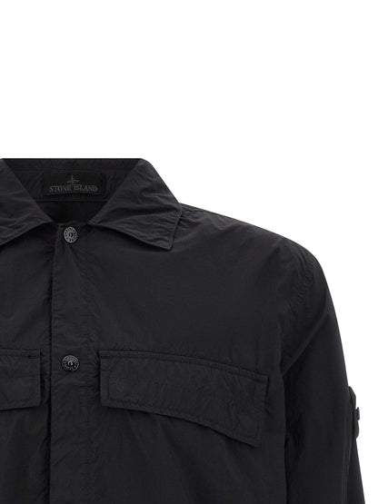 Stone Island Black Polyamide Blouse