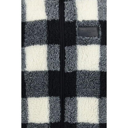 Overcoat by Givenchy for men in merino wool & polyester gray, patterned & checked features a contemporary silhouette showcasing a contemporary and refined pockets for a sophisticated finish.
