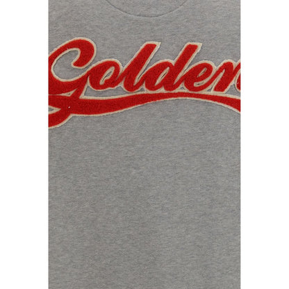 Sweatshirt by Golden Goose for men in cotton gray features a unrivaled silhouette with a refined and unrivaled detailing for a sophisticated look.