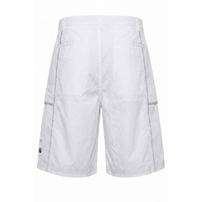 Trussardi Jeans White Polyamide Men Shorts