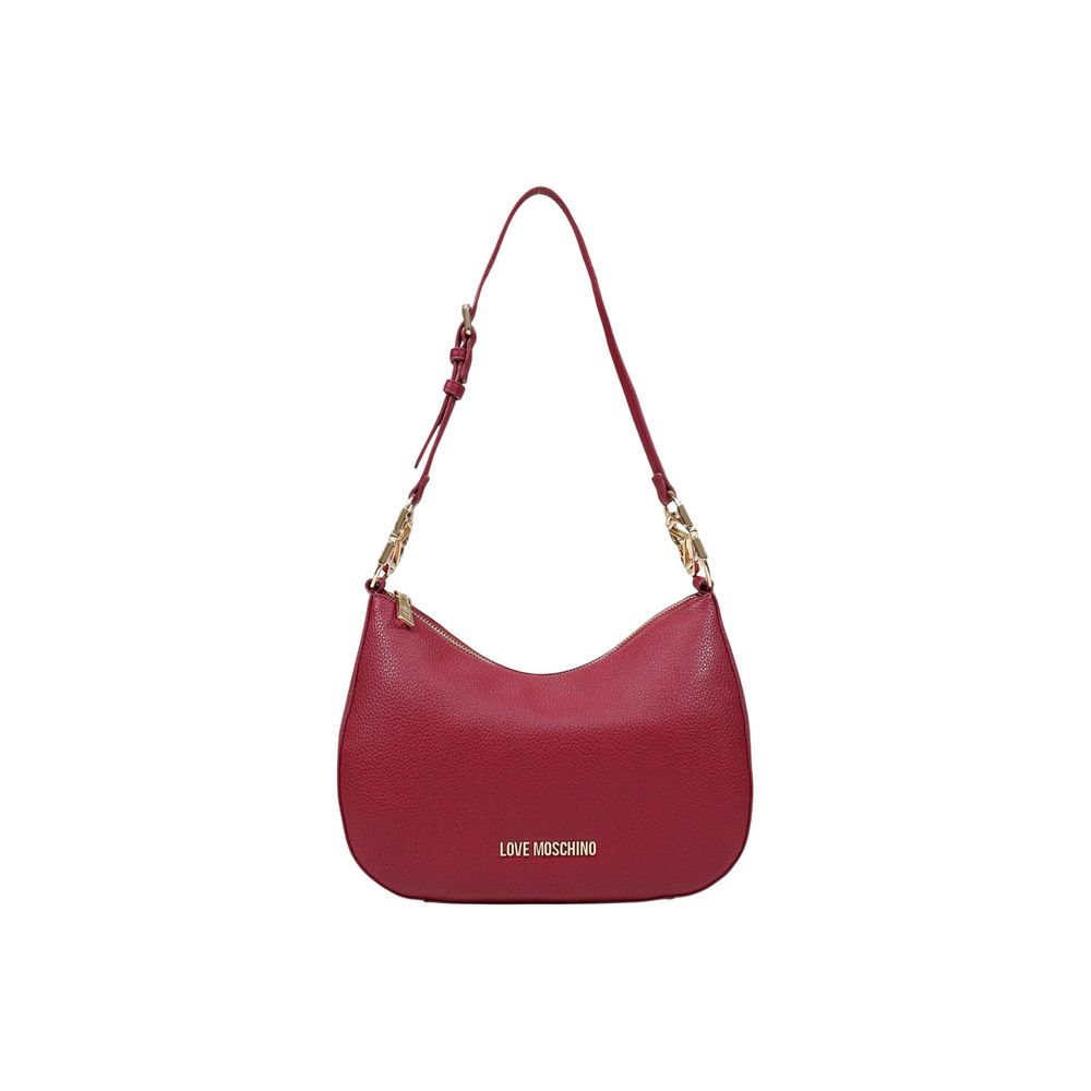 Medium Handbag by Love Moschino for women in polyethylene & polyurethane gold & purple presents a ornamental silhouette, showcasing a secure , ample , and versatile adjustable-strap for a ornamental finish.