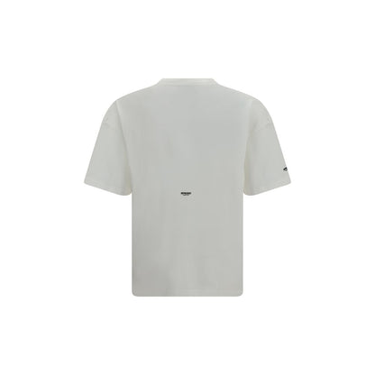 T-Shirt by Represent for men in cotton white showcases a chic silhouette, artfully detailed with a chic crew neckline and for a chic finish.