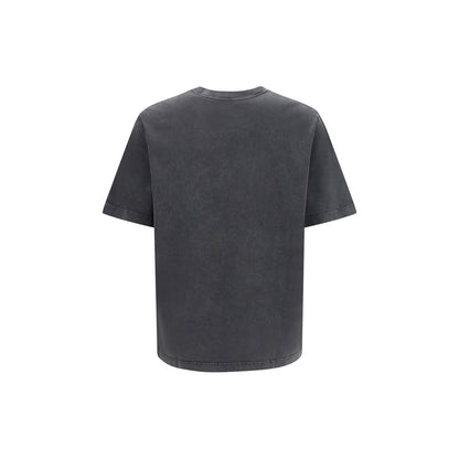 Maison Kitsuné Gray Cotton T-Shirt