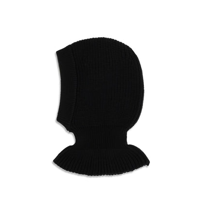 Balaclava by Lemaire for men in merino wool black features an resort ready design from the Merino Wool Balaclava collection, highlighting a resort ready silhouette.