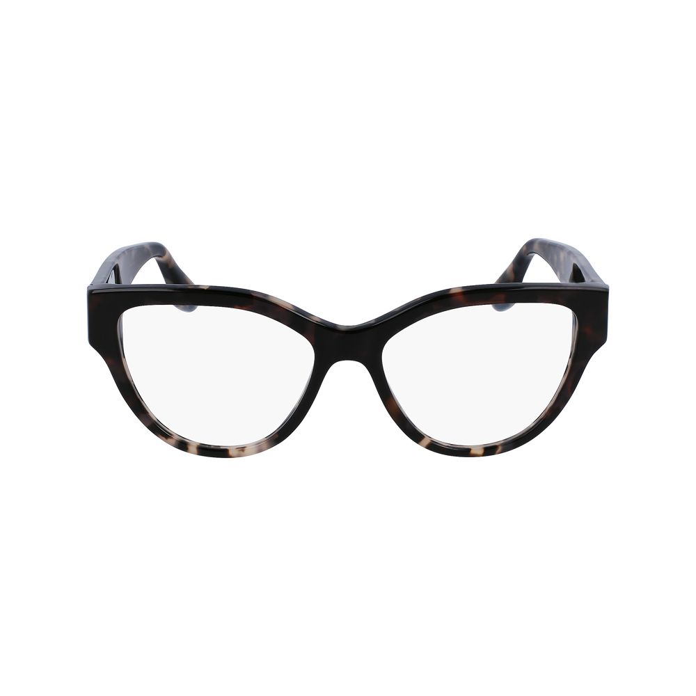 Eyeglasses Frames by Victoria Beckham for women in plastic and black showcases an refined full-frame frame design featuring a sophisticated black coloured frame for an refined and refined aesthetic.