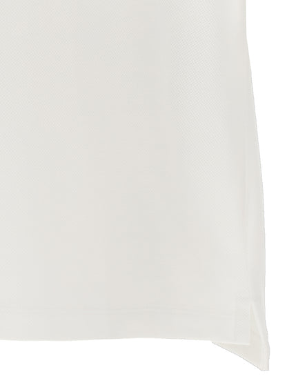 Polo Shirt by Gucci for men in cotton green, pearl, red, white & signature showcases a sharp silhouette, detailed with a refined and sharp for a sophisticated finish.