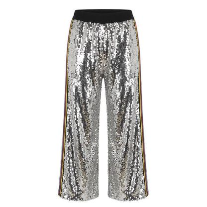 Trussardi Jeans Grey Polyester Women Pants