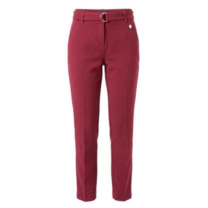 Trussardi Jeans Red Polyester Women Pants