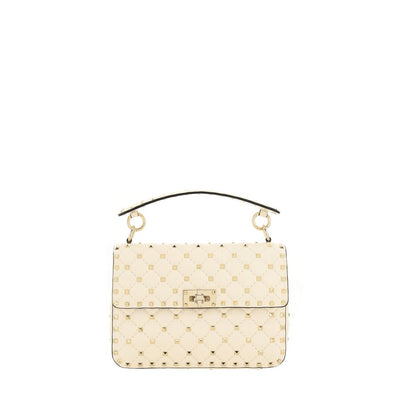 Crossbody Flap Clutch Handbag by Valentino Garavani for women in nappa lambskin leather beige & signature features a exquisite silhouette, showcasing a secure flap and exquisite with versatile crossbody-strap, handle, adjustable-strap & detachable-strap for a exquisite finish.