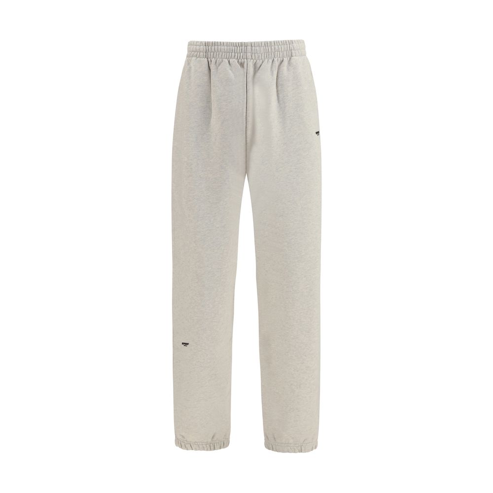 Jogger Sweatpants by Represent for men in cotton beige features a versatile silhouette, integrating performance with a versatile relaxed-fit, regular-fit & wide, long, and comfortable .