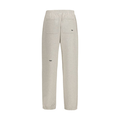 Jogger Sweatpants by Represent for men in cotton beige features a athletic relaxed-fit, regular-fit & wide with a and long, showcasing athletic for a sophisticated performance look.