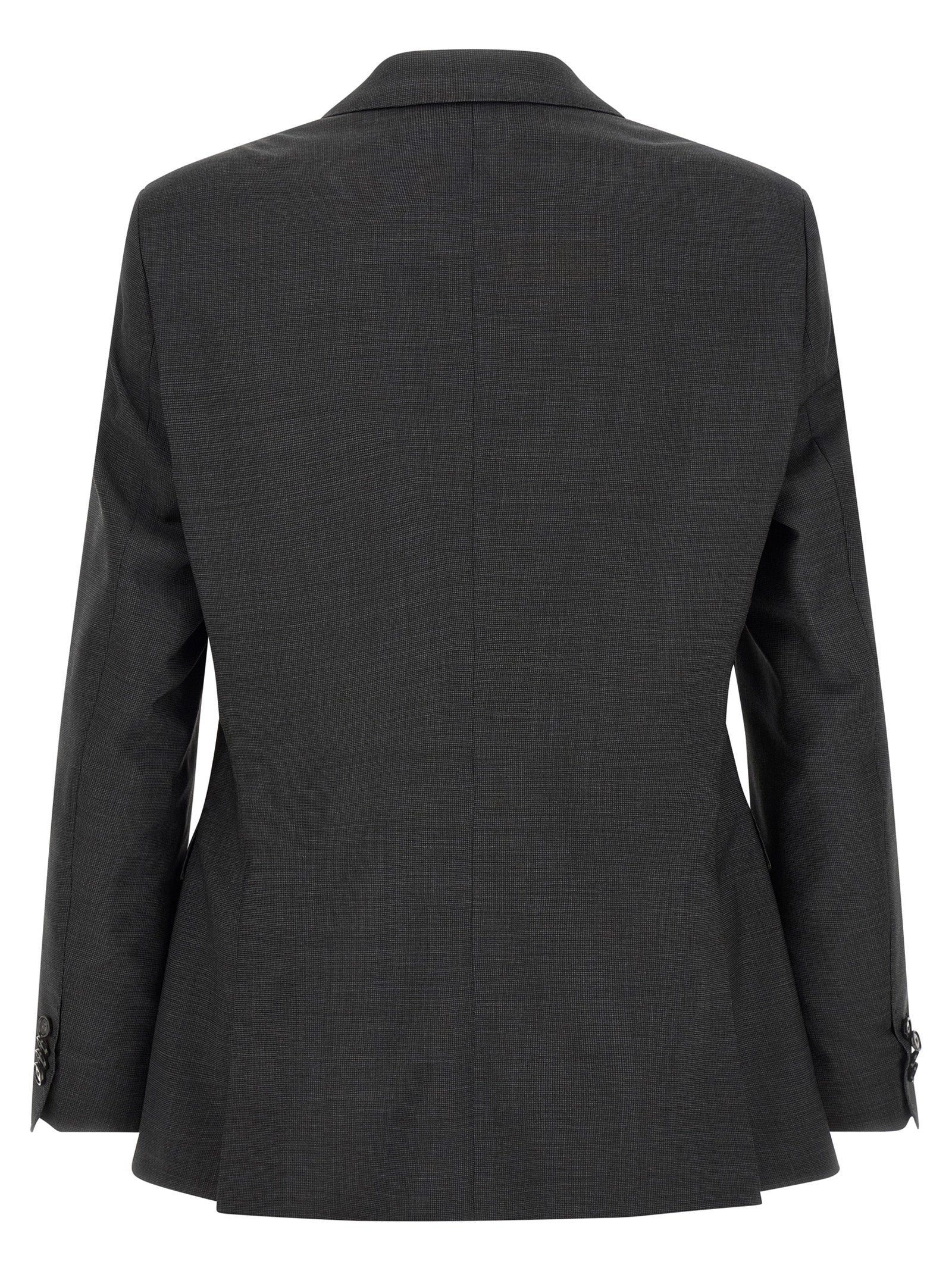 Pant Suit by Hugo Boss for men in virgin wool gray showcases an bespeak silhouette, artfully detailed with a sophisticated and an bespeak straight & slim for a refined finish.